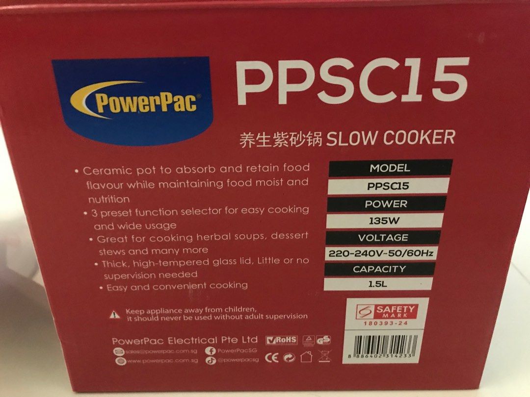 Slow cooker, TV & Home Appliances, Kitchen Appliances, Cookers on Carousell