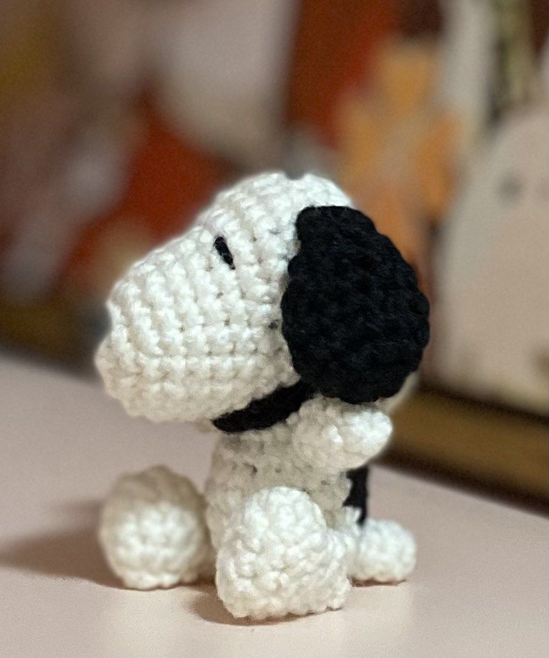 Snoopy Handmade crochet keychain, Hobbies & Toys, Stationery & Craft