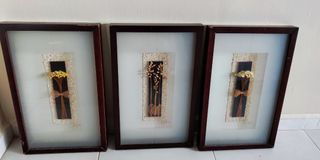Solid Wood 3D Frame Wall Home Decor
