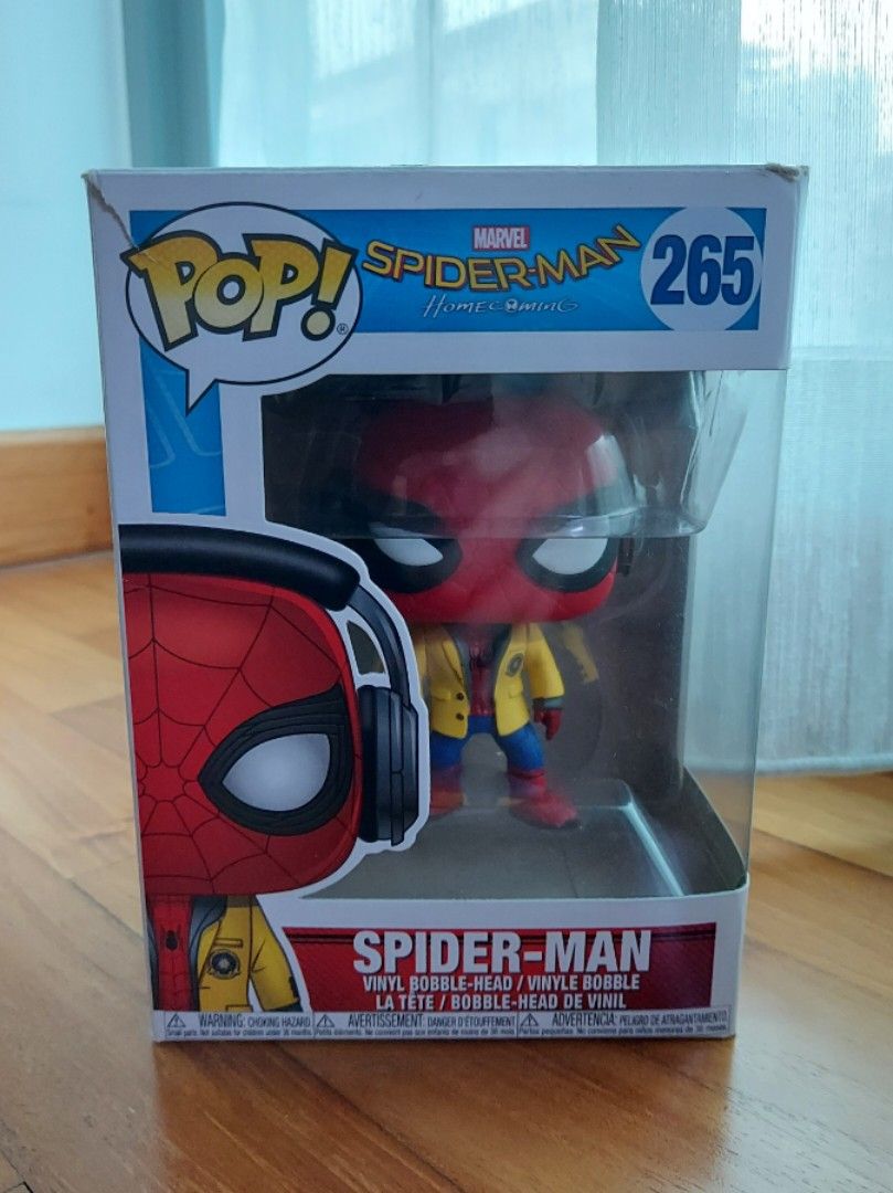 Spider man funko clearance pop yellow jacket