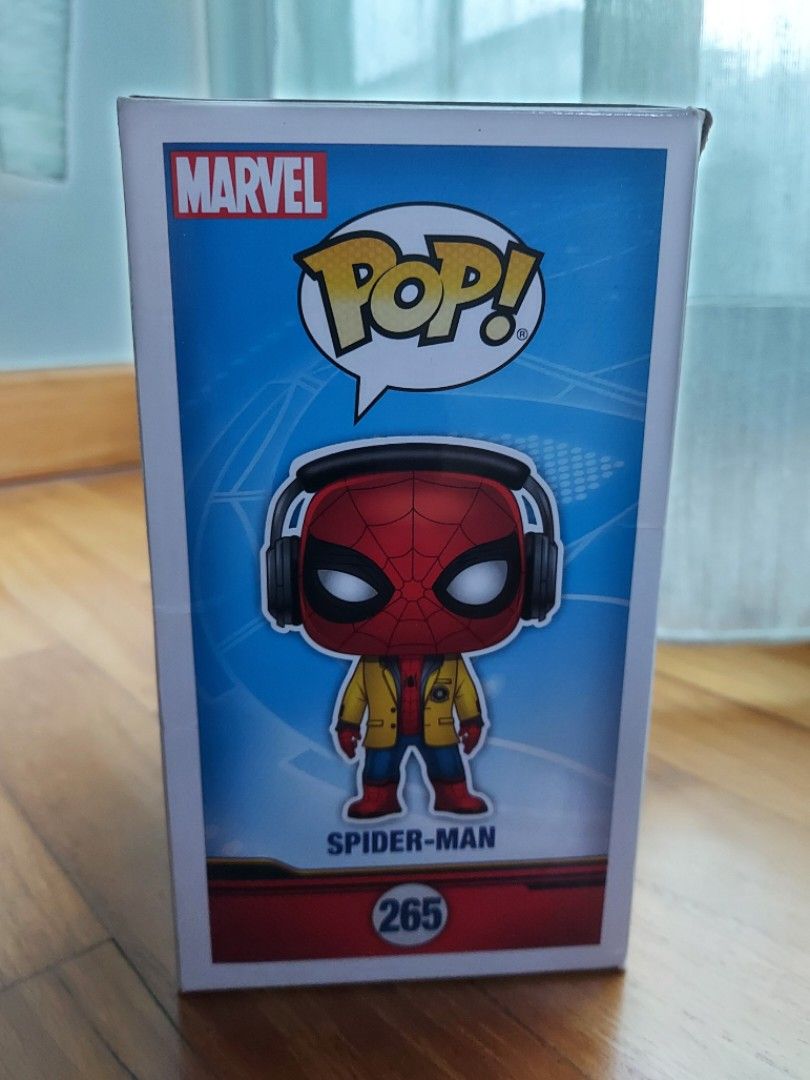 Spider man funko store pop yellow jacket
