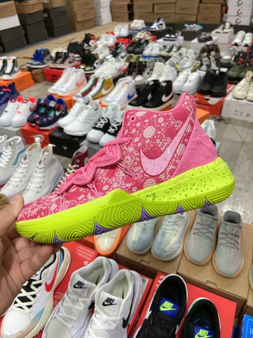 SPONGEBOB SQUAPANTS X NIKE KYRIE 5 PATRICK All sizes available Men s Fashion Footwear Sneakers on Carousell