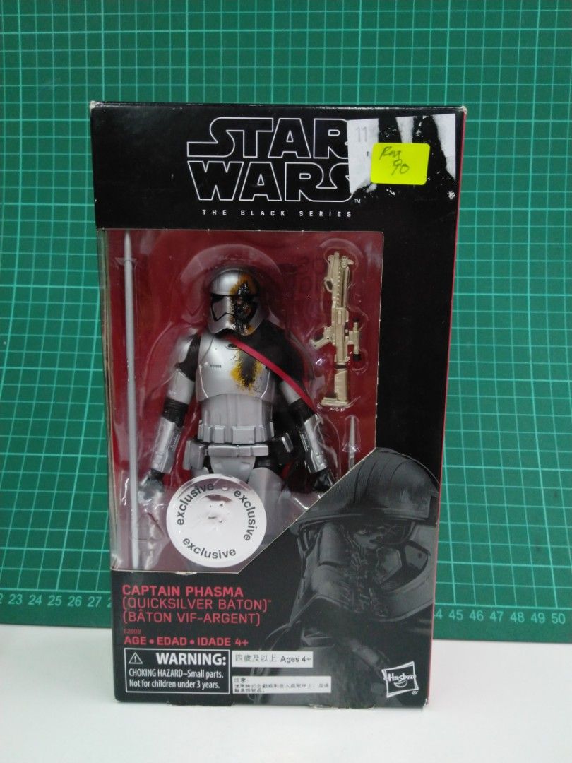 Star Wars 2015 The Black Series Captain Phasma (The Force Awakens