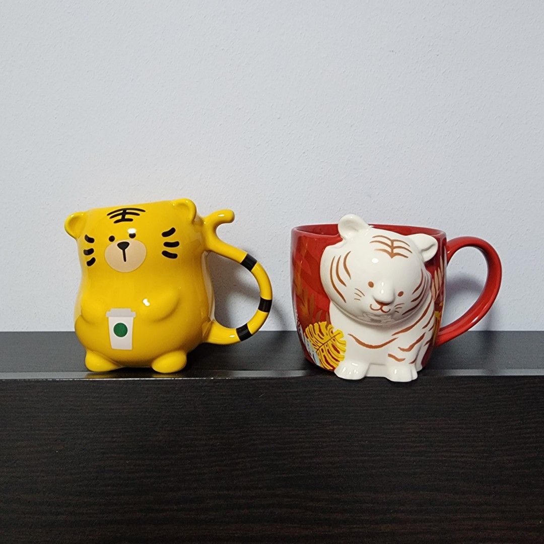 starbucks tiger mug