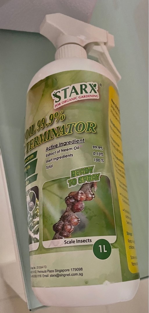 Starx Neem Oil 0.7 Litre, Furniture & Home Living, Gardening, Garden