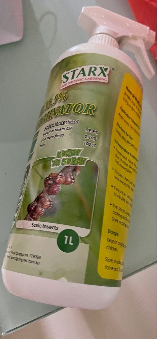 Starx Neem Oil 0.7 Litre, Furniture & Home Living, Gardening, Garden