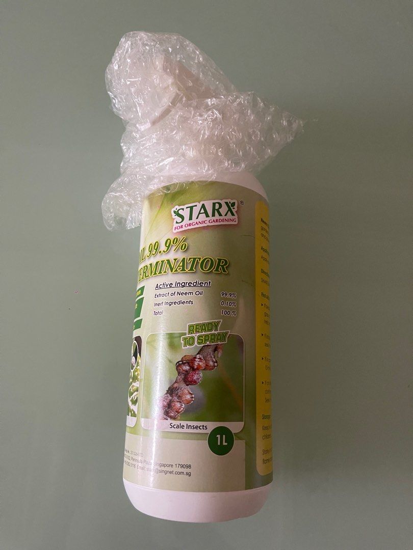 Starx Neem Oil 1 Litre, Furniture & Home Living, Gardening, Garden