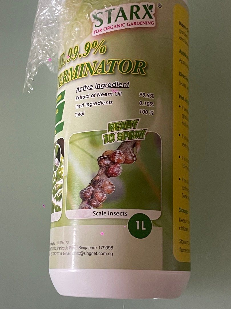 Starx Neem Oil 1 Litre, Furniture & Home Living, Gardening, Garden