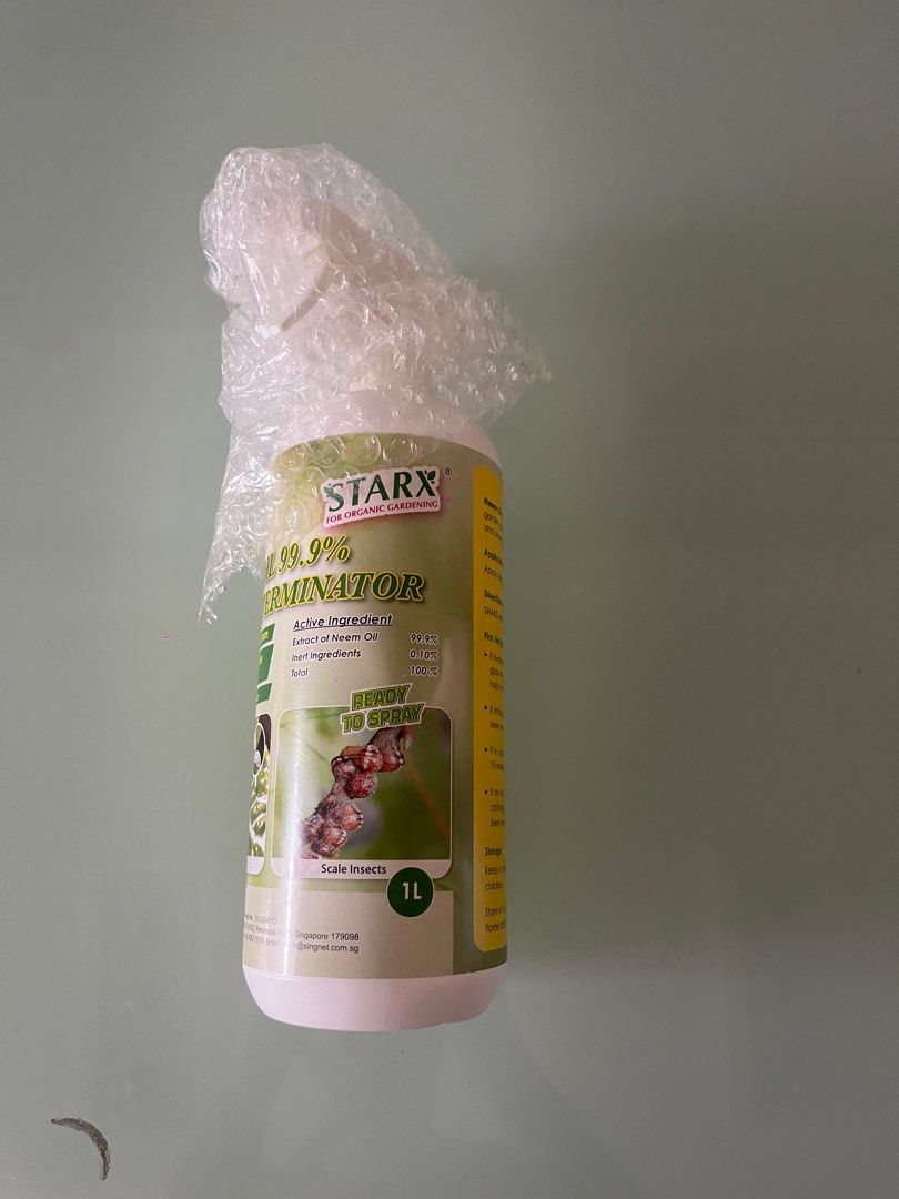 Starx Neem Oil 1 Litre, Furniture & Home Living, Gardening, Garden