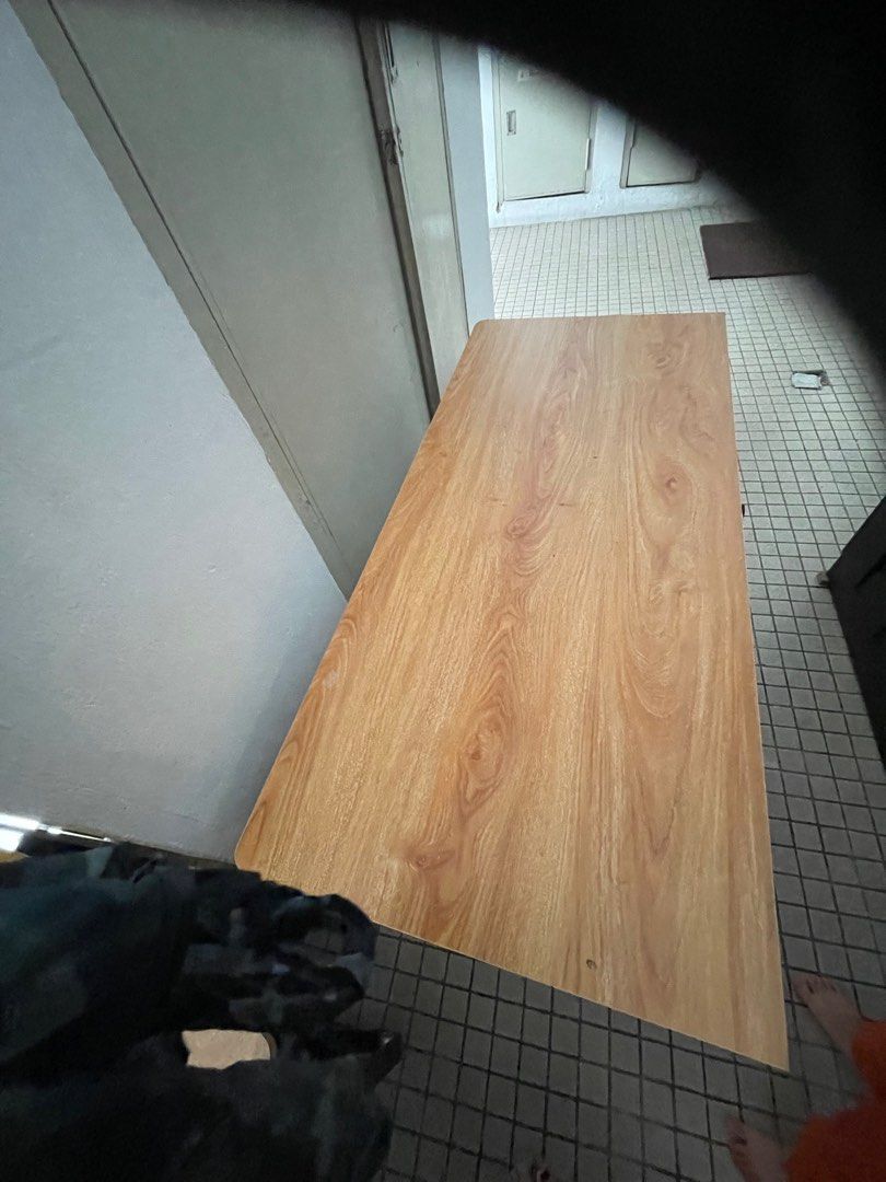 Study table (Category: Tables & Sets) located in Kuala Lumpur. Submitted by ren47 (Listing ID 1205780860, Image 2). Description: 2 units Small student study table. RM40 each or best price for both. Bought during MCO for work from home but hardly used. 100cm x 45cm x 72cm. (I have a chair listing too). .