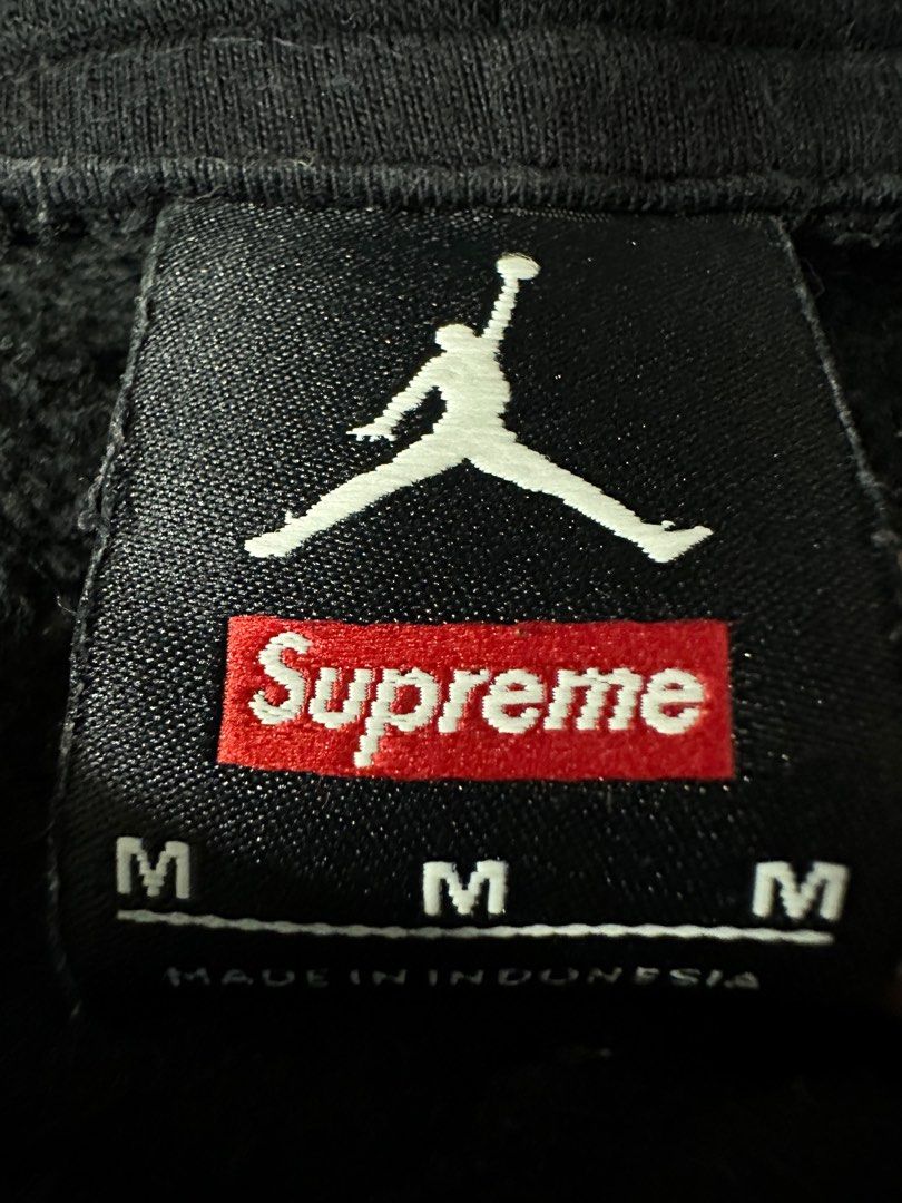 Supreme jordan cheap hoodie fake