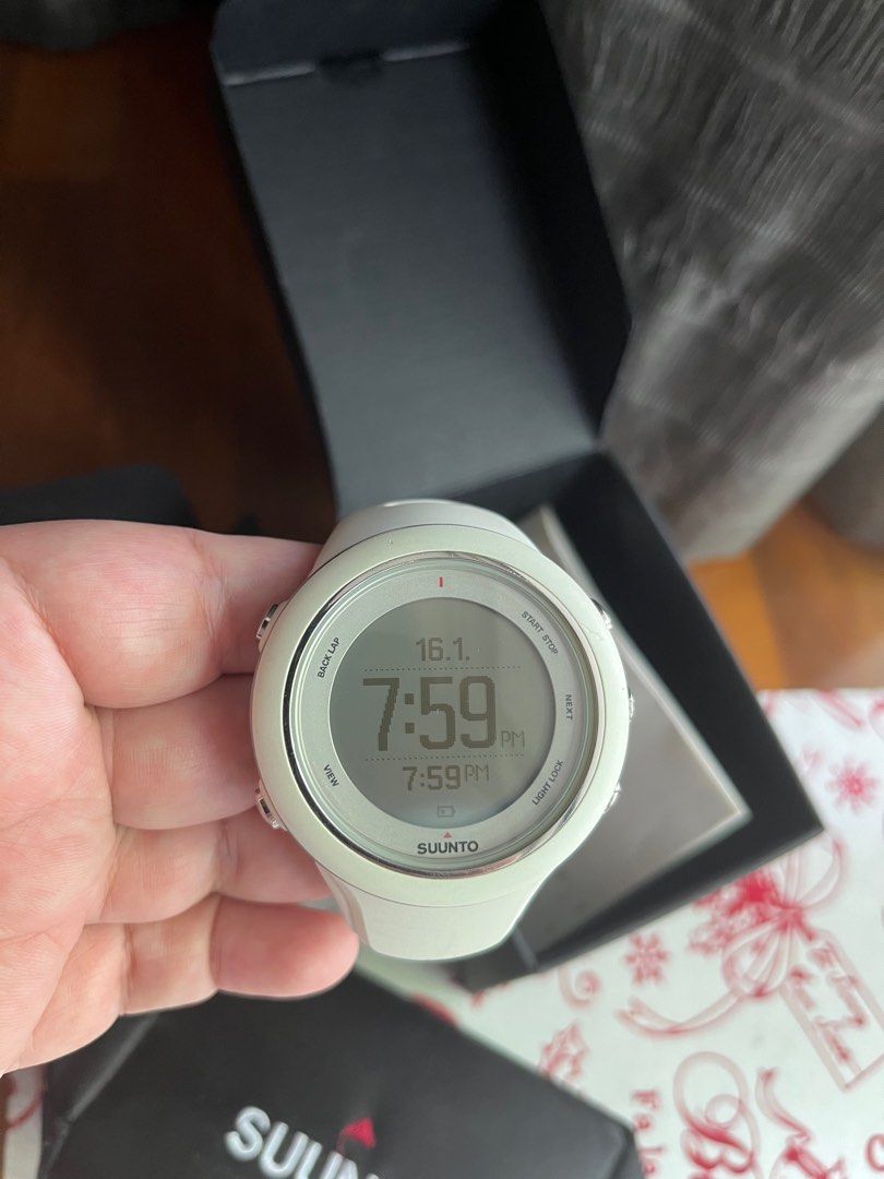 Suunto Ambit 3 Sport white Men s Fashion Watches Accessories