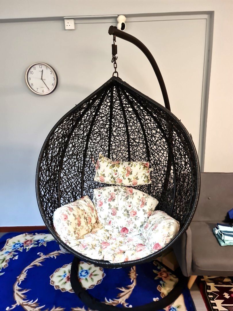 Swing Ratan Hanging Chair, Furniture & Home Living, Furniture, Chairs