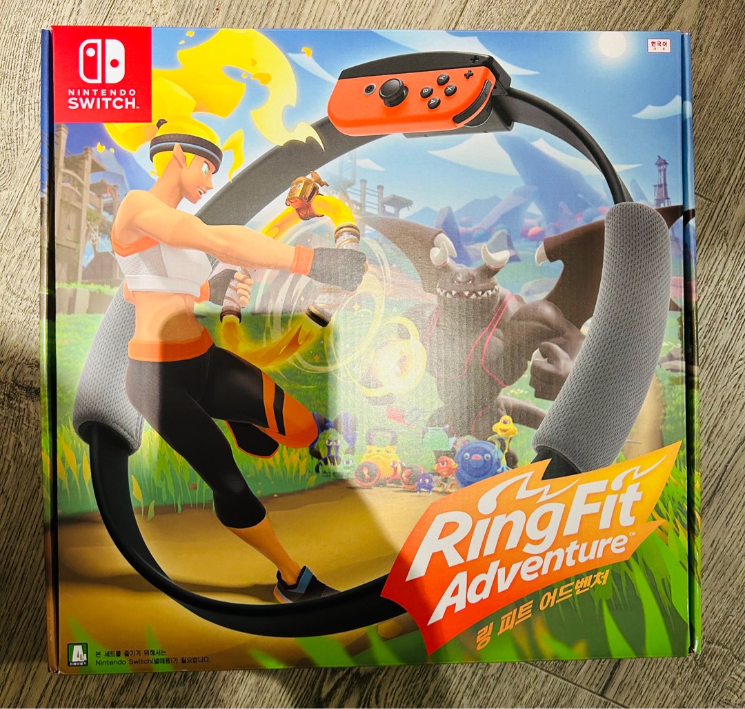 Switch Ring Fit, Video Gaming, Video Games, Nintendo on Carousell
