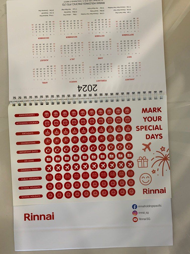 Table calendar 2023, Hobbies & Toys, Books & Magazines, Travel