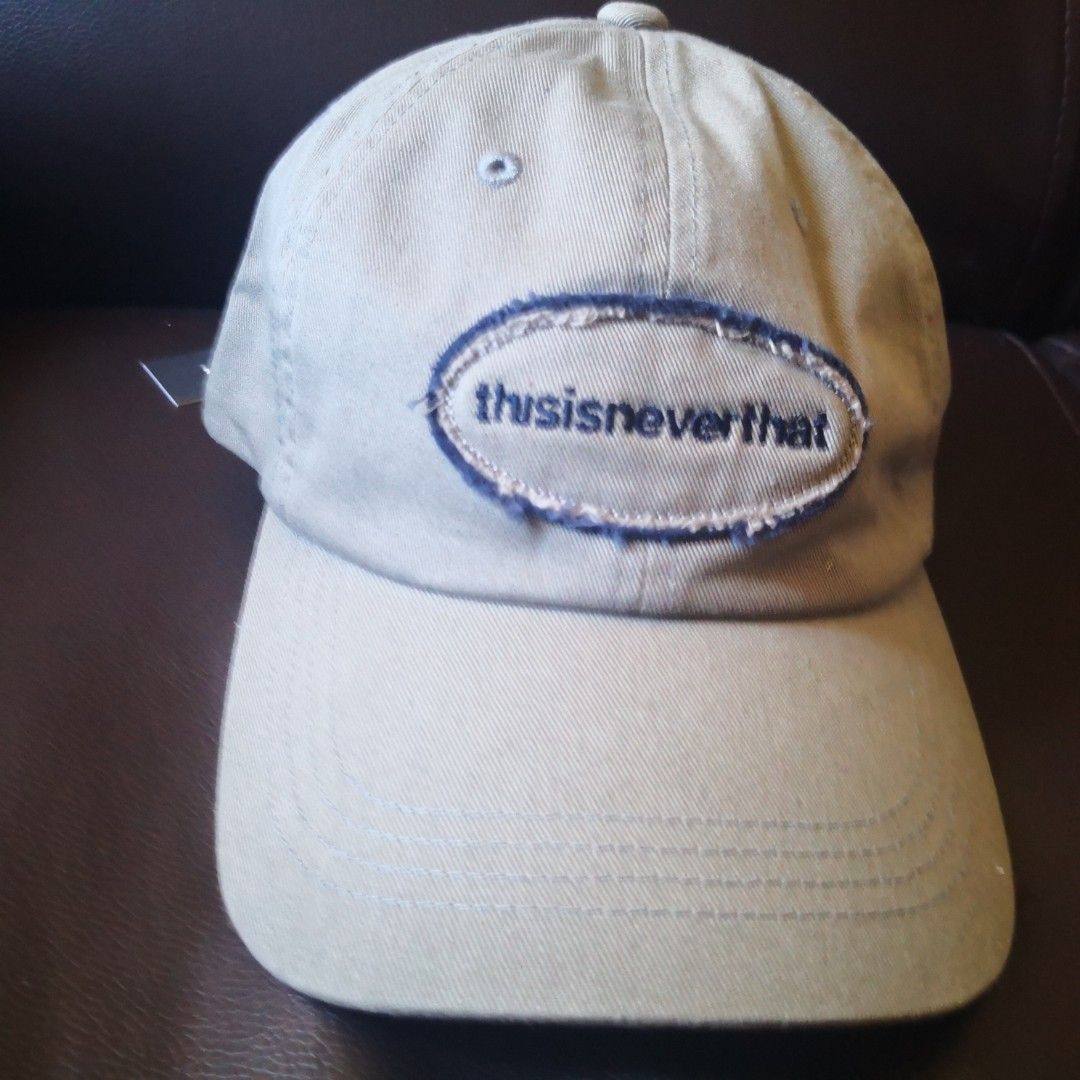 Thisisneverthat Logo Baseball Cap (Category: Caps & Hats) located in Muntinlupa City. Submitted by silent_mute (Listing ID 1205687611, Image 1). Description: BPI/BDO/Gcash.