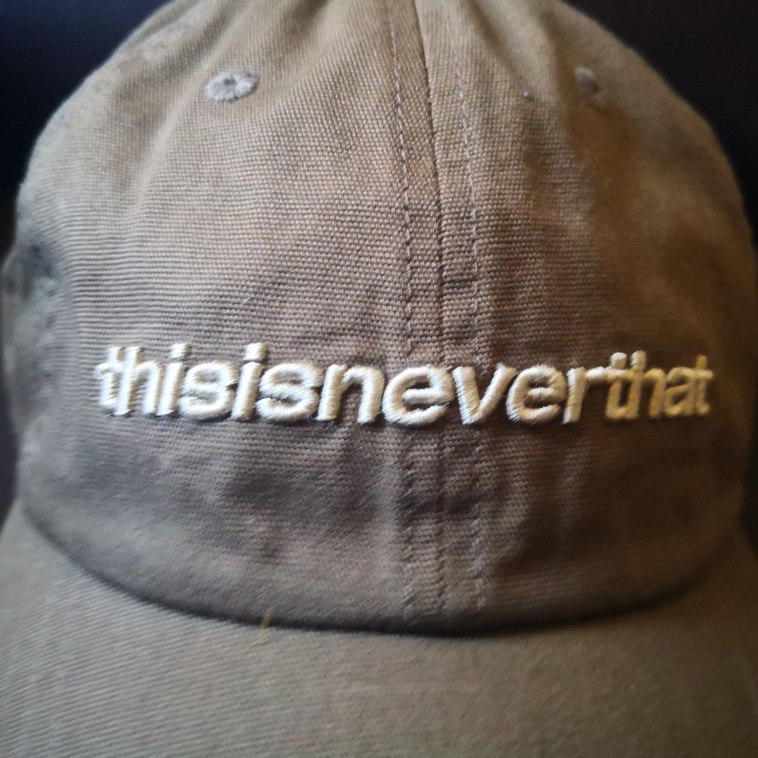 Thisisneverthat Logo Khaki Baseball Cap (Category: Caps & Hats) located in Muntinlupa City. Submitted by silent_mute (Listing ID 1205688619, Image 2). Description: BPI/BDO/Gcash.