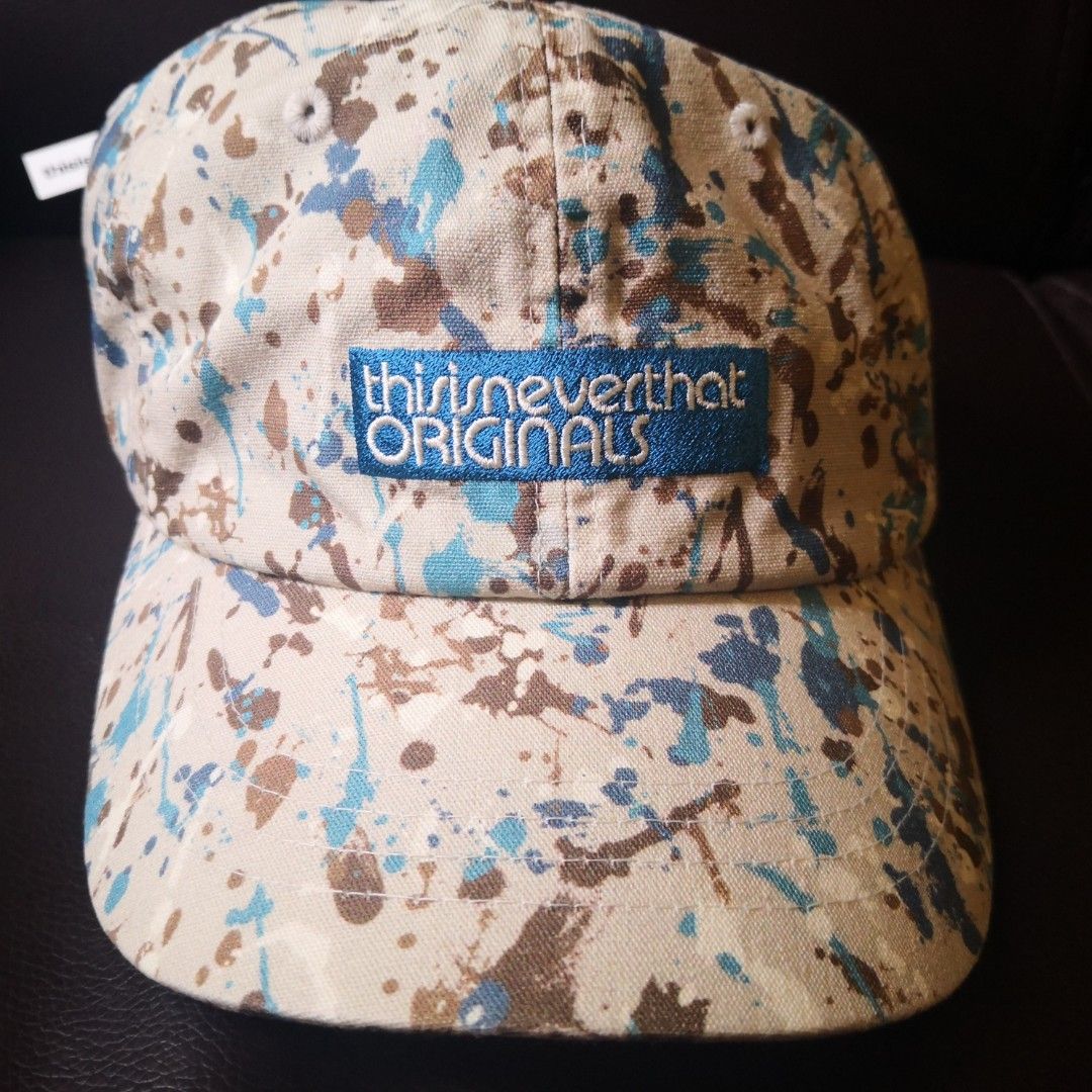 Thisisneverthat Originals Splattered Baseball Cap (Category: Caps & Hats) located in Muntinlupa City. Submitted by silent_mute (Listing ID 1205747238, Image 1). Description: BPI/BDO/Gcash.