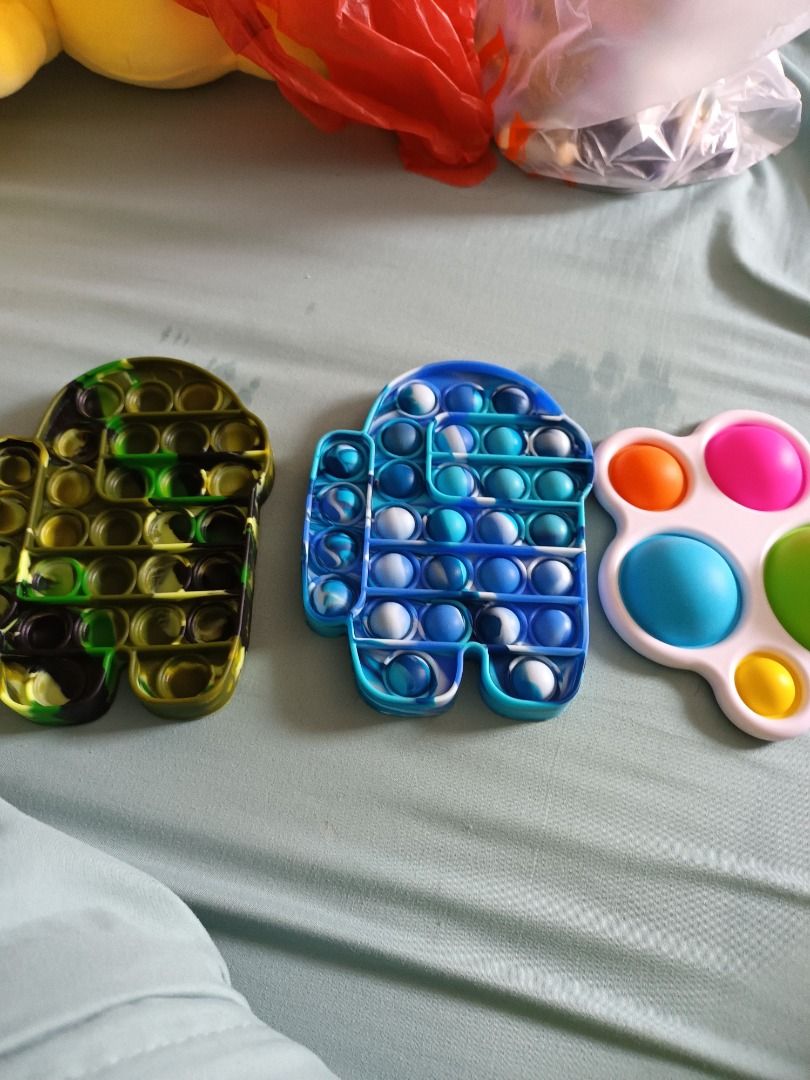 three kinds of fidget, Hobbies & Toys, Toys & Games on Carousell