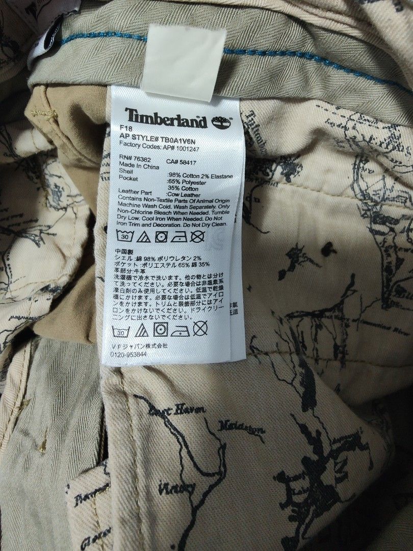 Timberland AP style khaki trousers