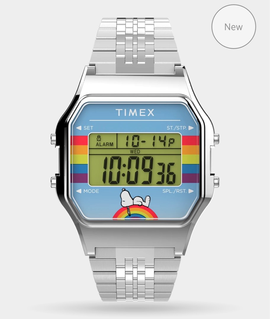 Timex t80 x snoopy Bnib, Men's Fashion, Watches & Accessories, Watches