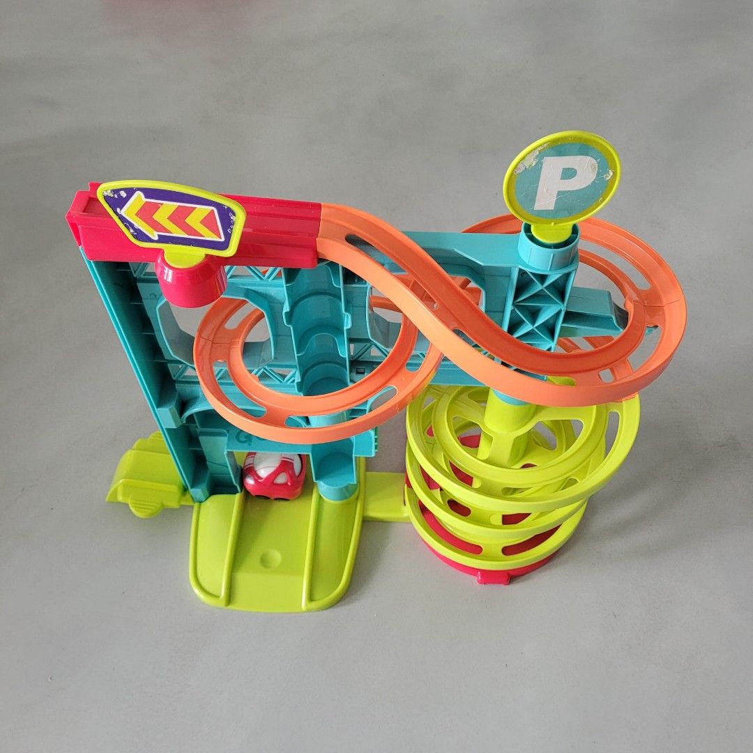 Toddler car track top set