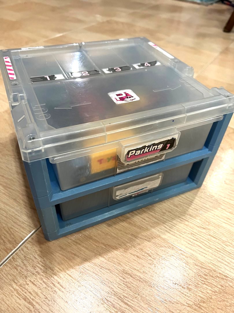 Tomica Carpark Garage storage set with toy cars and road mat, Hobbies & Toys, Toys & Games on