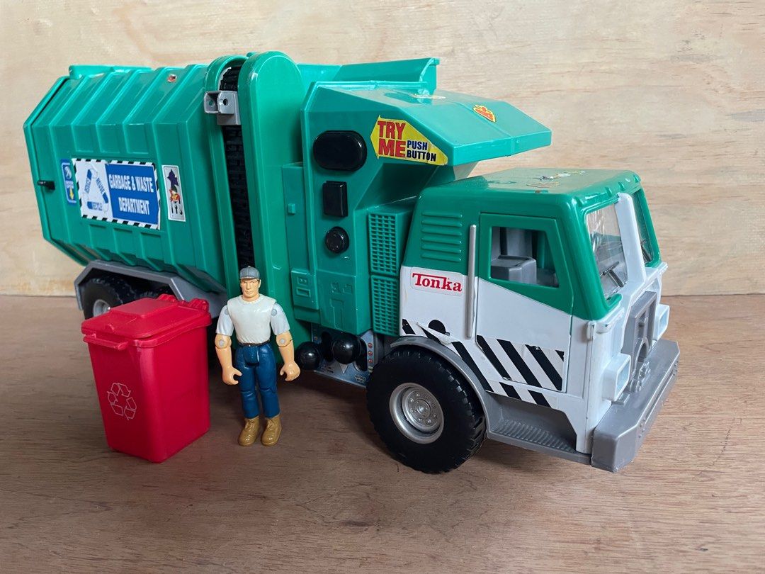 Tonka side loader garbage truck best sale