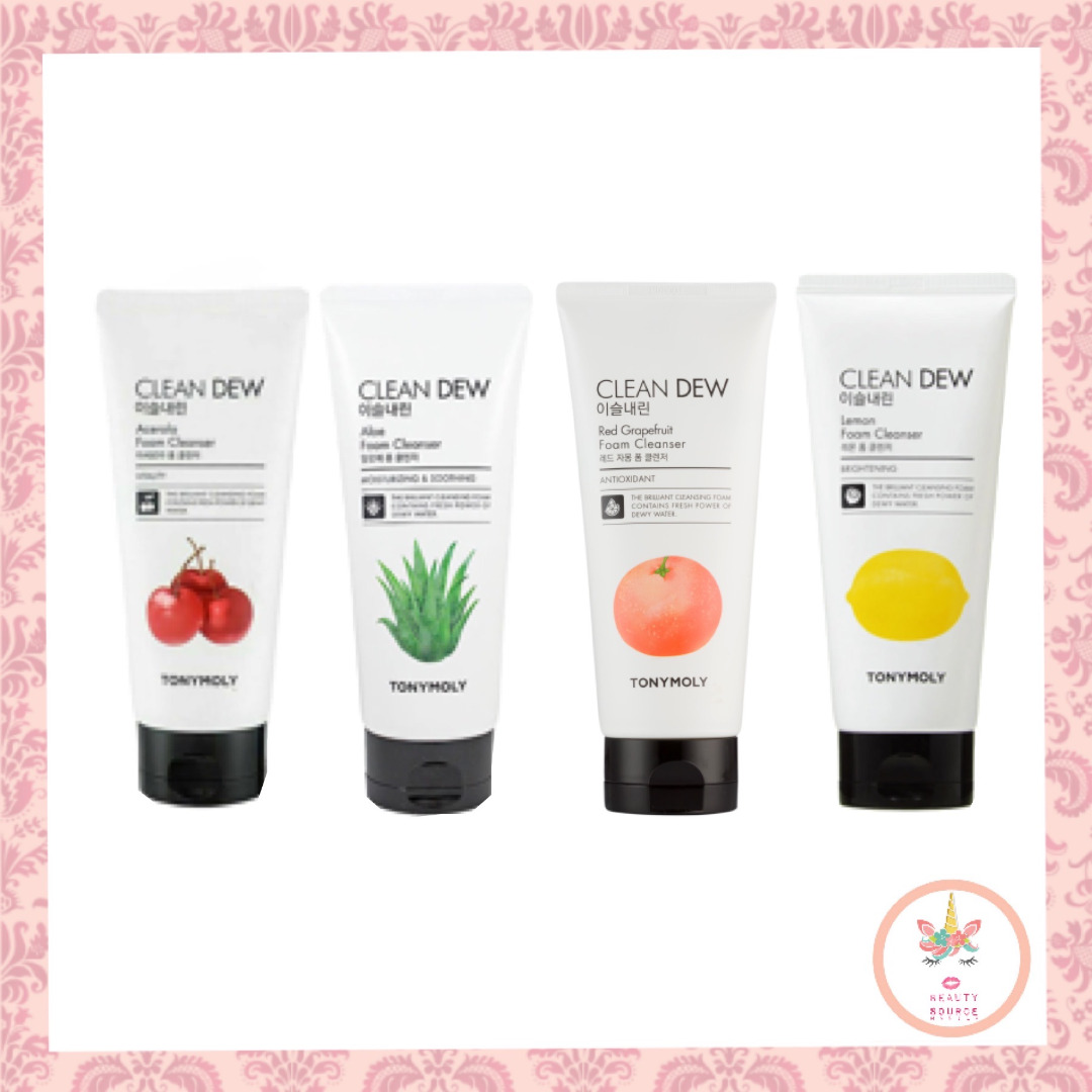 TONYMOLY CLEAN DEW FOAM CLEANSER 180ML, Beauty & Personal Care, Face