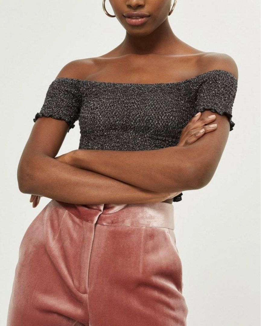 Topshop clearance bardot top
