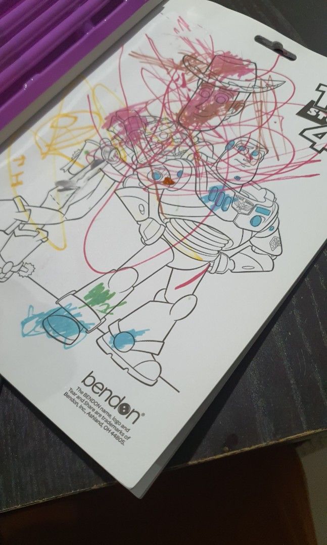 Toy Story Imagine Ink Coloring Book, Hobbies & Toys, Books & Magazines