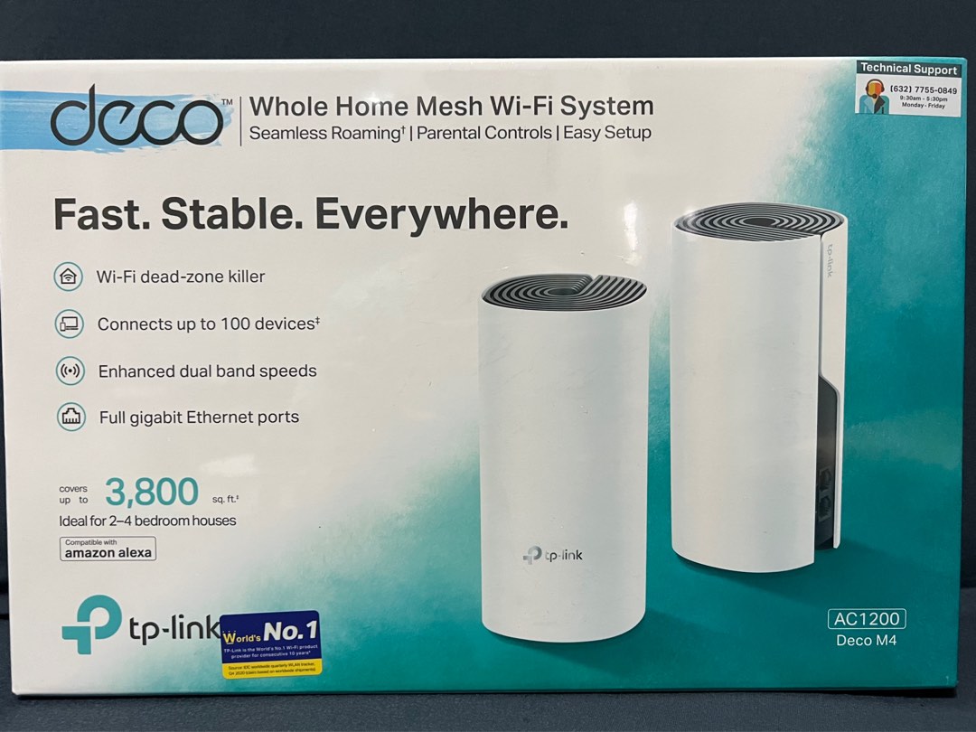 Tp Link Deco M4 AC1200, TV & Home Appliances, Other Home Appliances on ...
