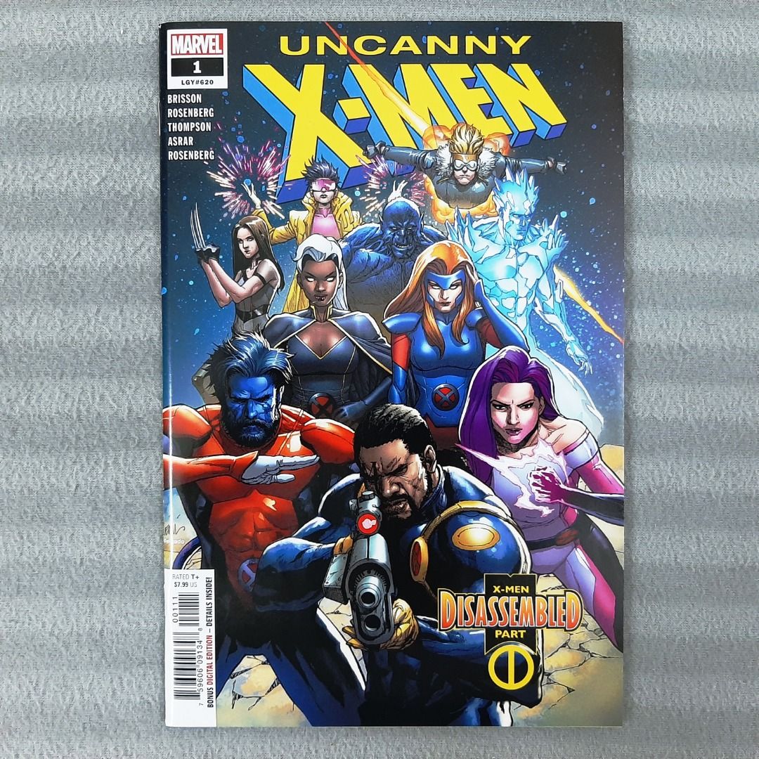 Uncanny XMen 1 (5th Series) Marvel Comics (FIRST Issue) Ed Brisson