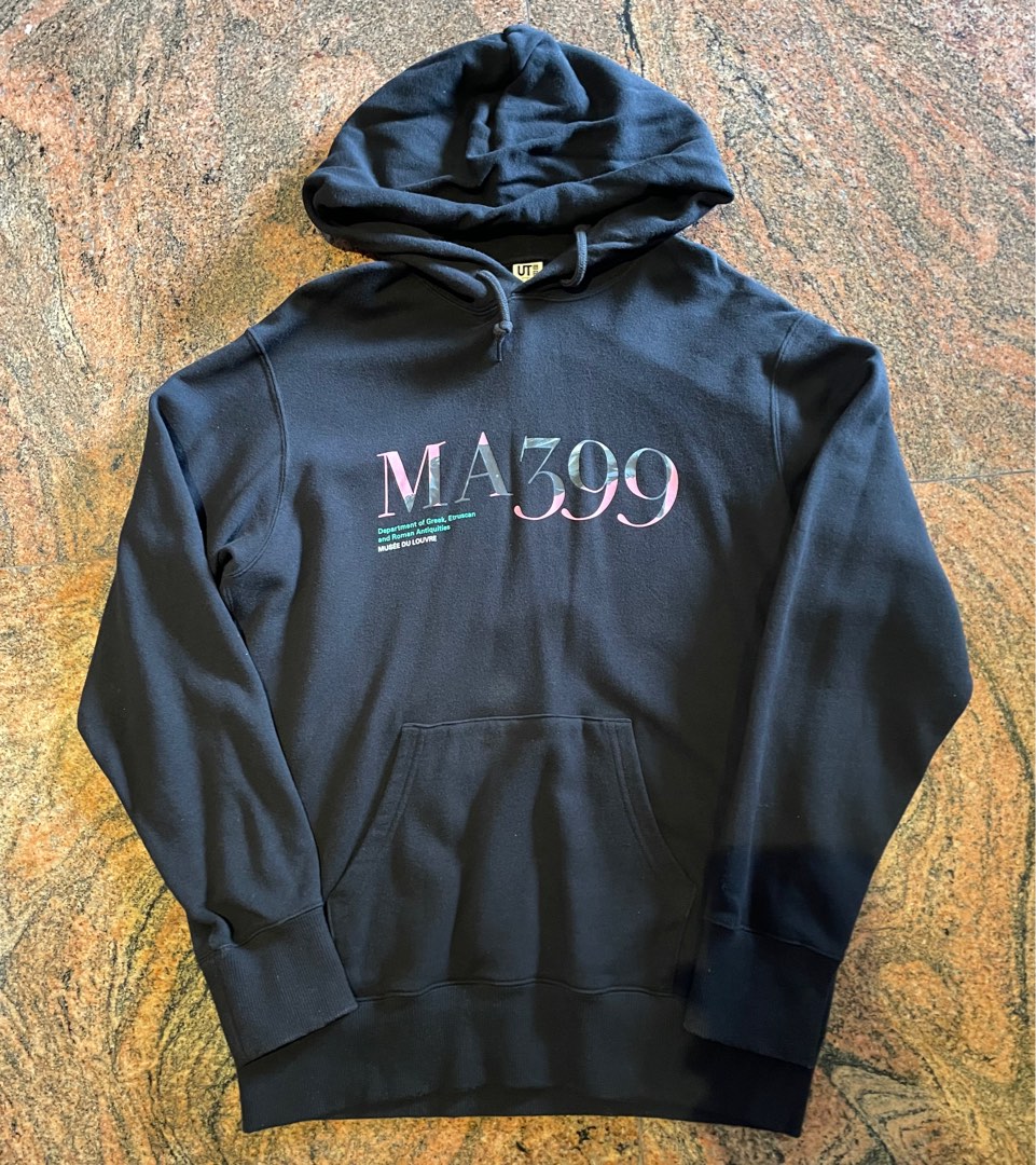 Uniqlo Peter Saville Louvre hoodie, Men's Fashion, Tops Sets