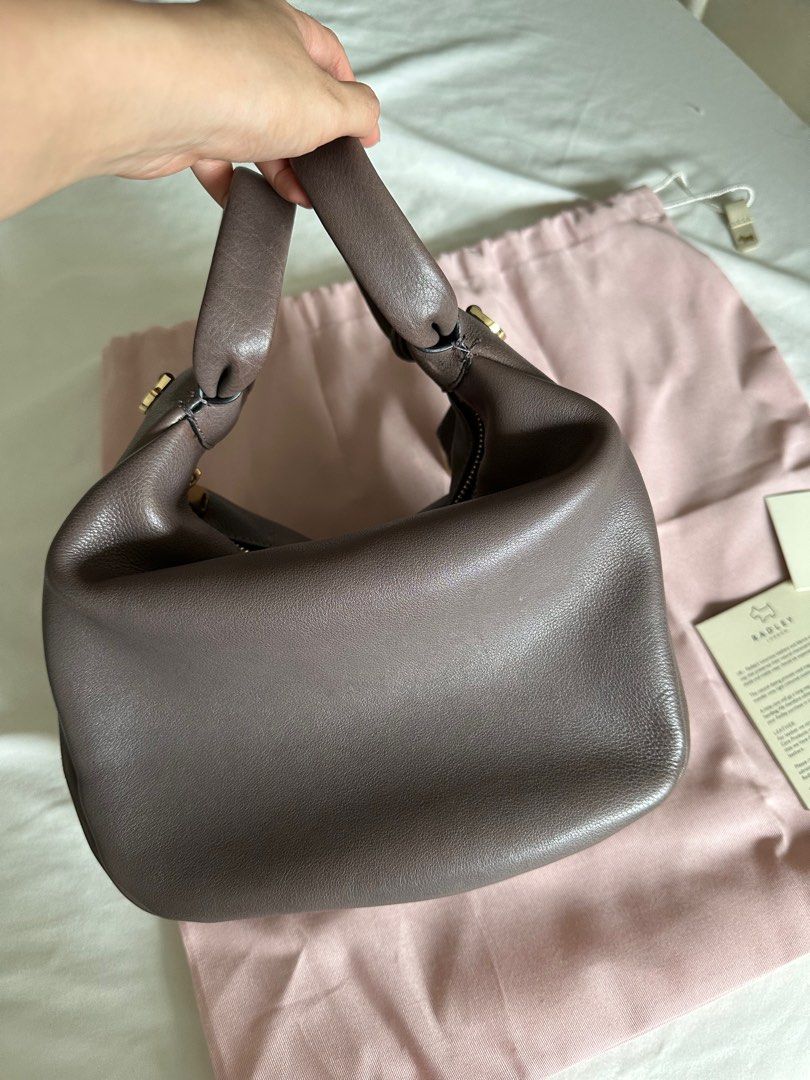 Radley taupe top bag