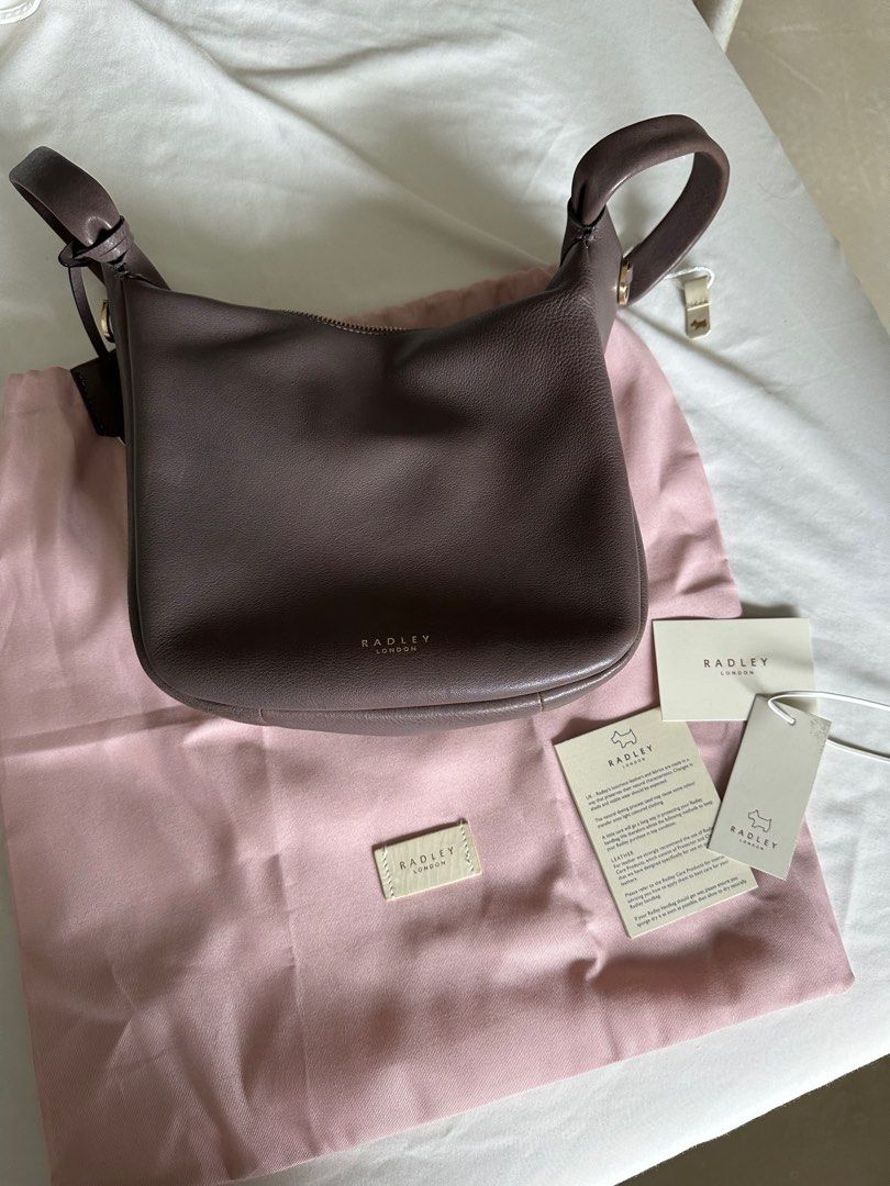 Unique Grey Leather Bag Radley Women s Fashion Bags Wallets