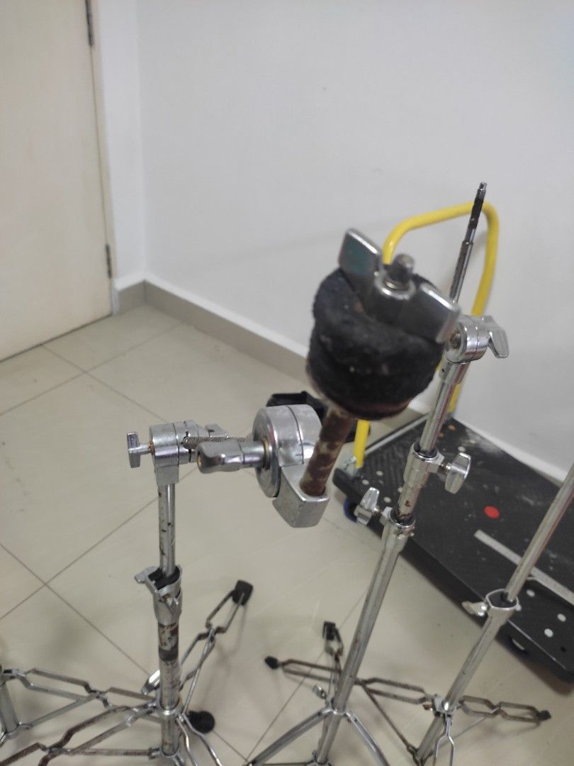 Used Drum Cymbal Stand, Hobbies & Toys, Music & Media, Musical