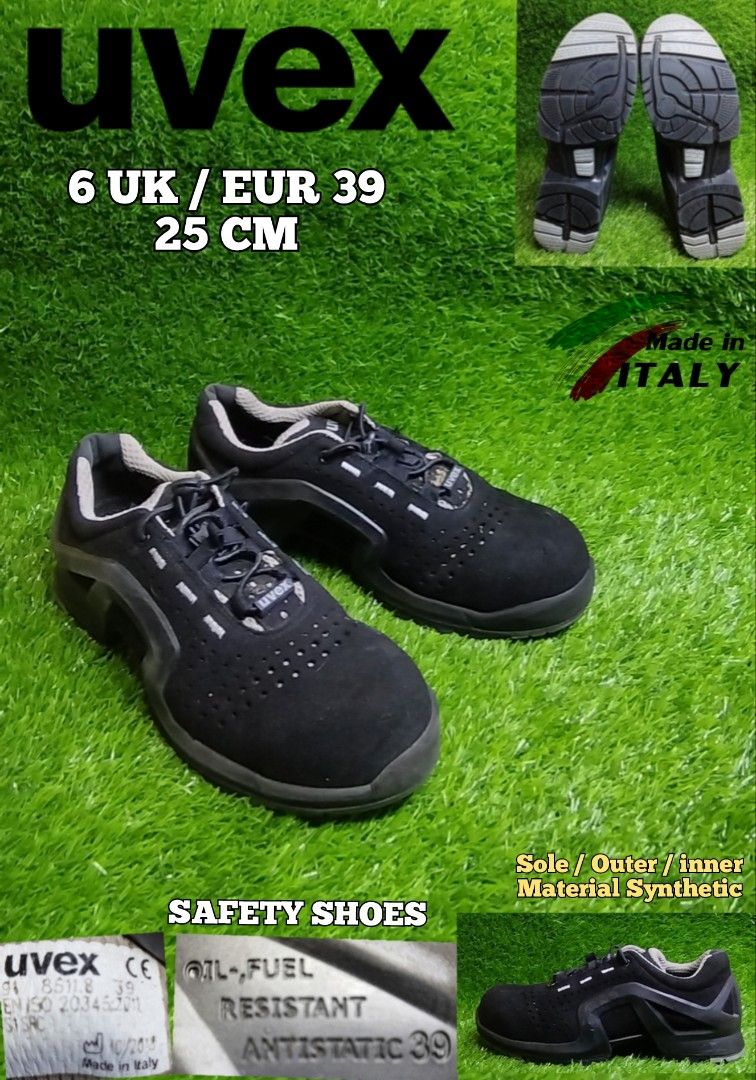 UVEX SAFETY SHOES, Men's Fashion, Footwear, Boots on Carousell