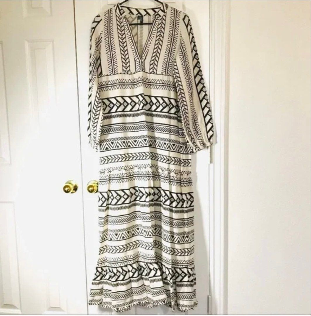 Vero moda boho dress sale