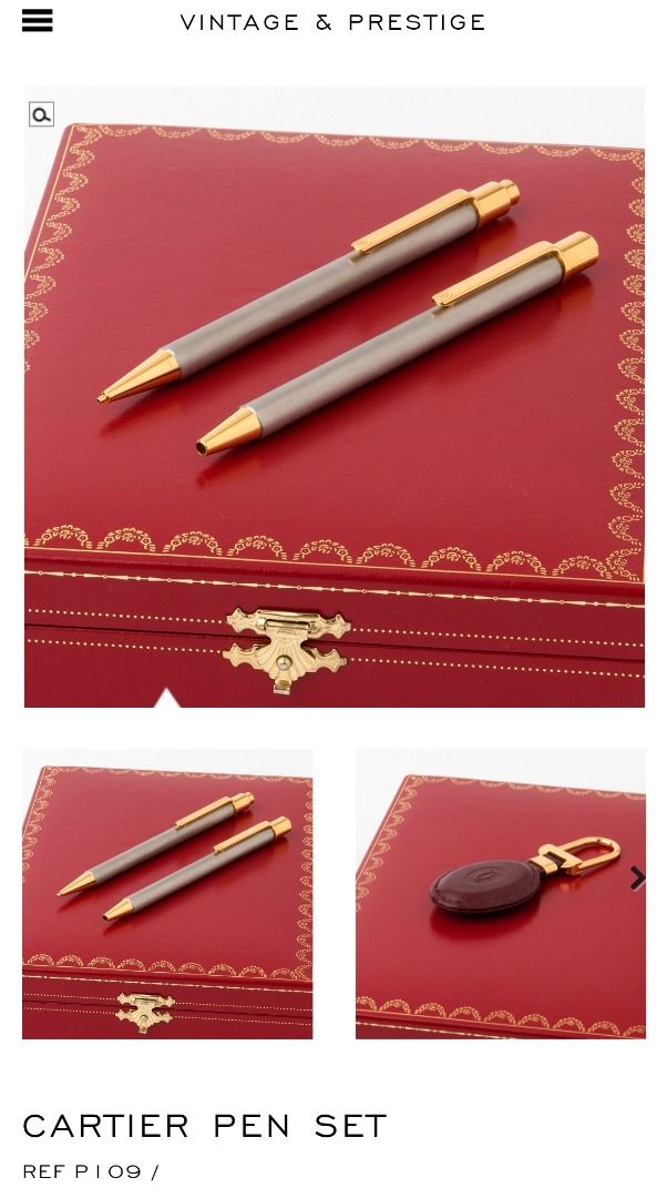 Cartier sales pen set