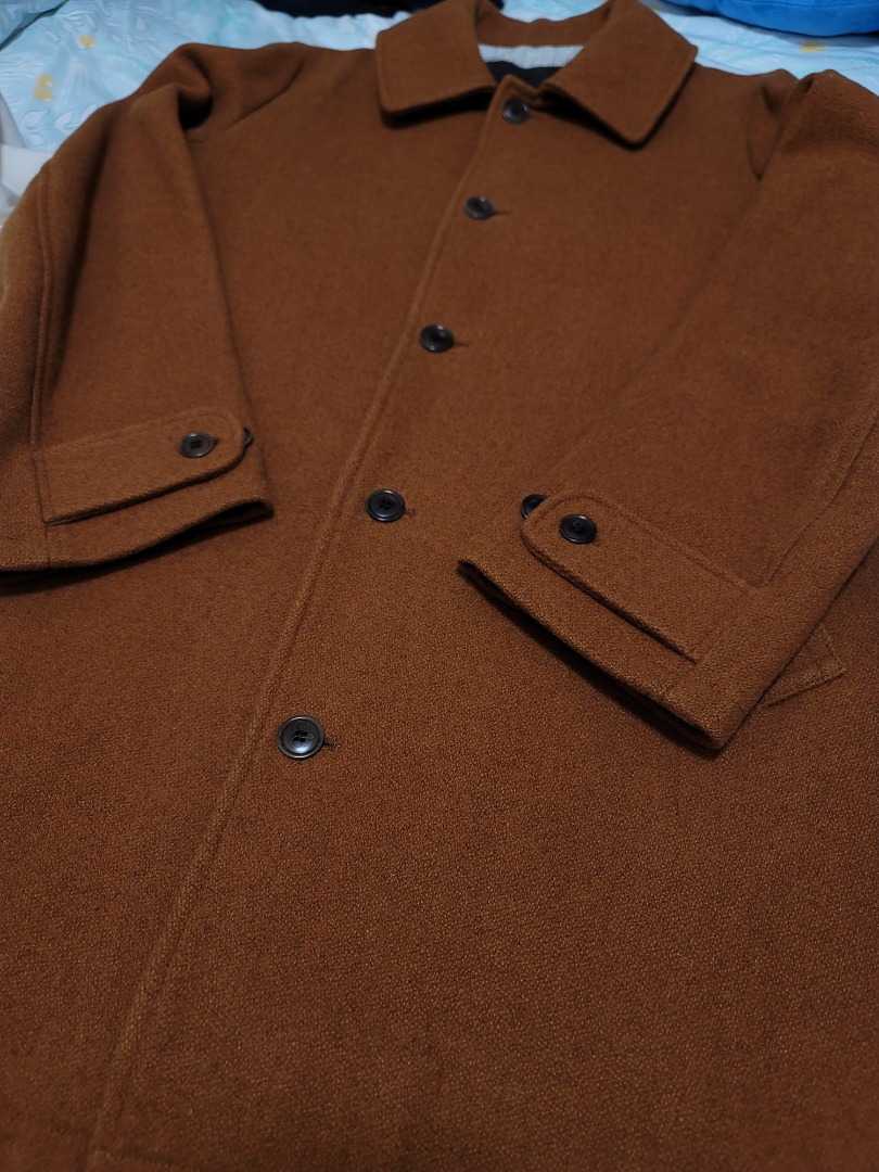 Visvim 16AW Herge Coat (VTG Tweed) JKT Brown Size 3 M ICT Overdye