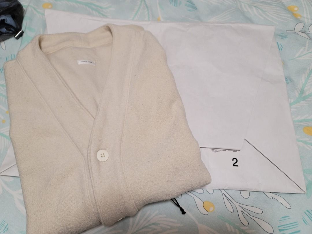 Visvim 22SS Selmer Long Cardigan Cashmere C/WS PILE JKT Ivory