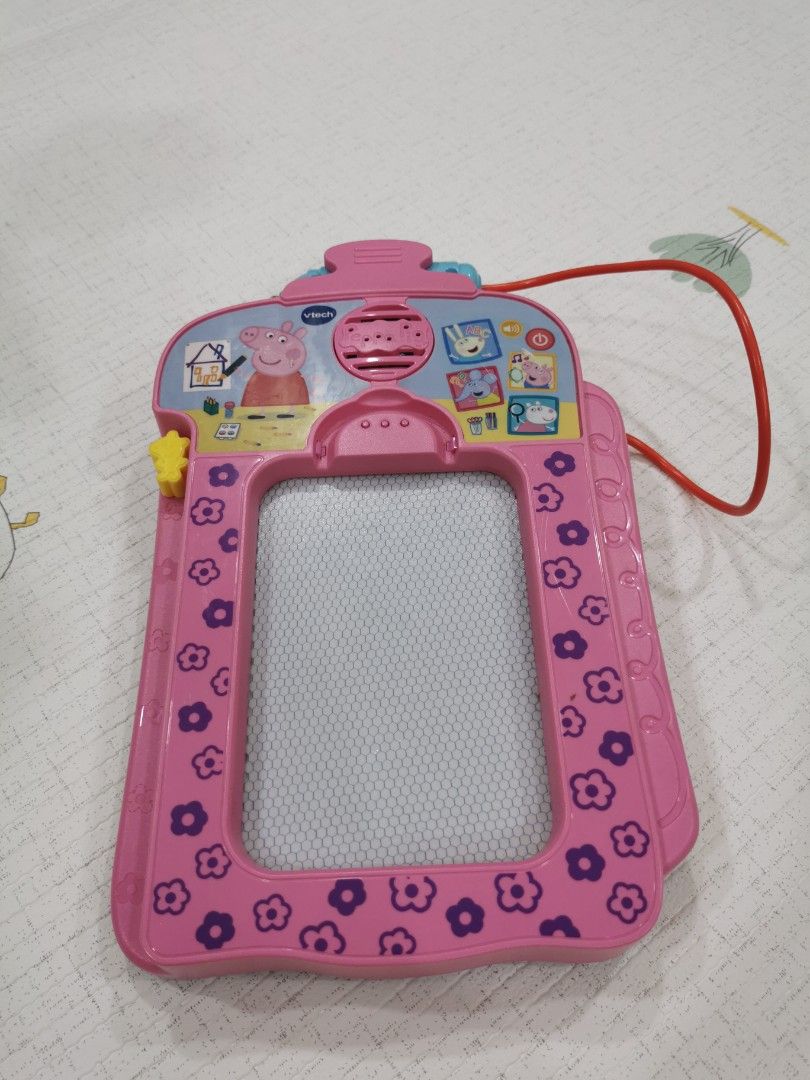 Vtech peppa pig drawing board, Hobbies & Toys, Toys & Games on Carousell