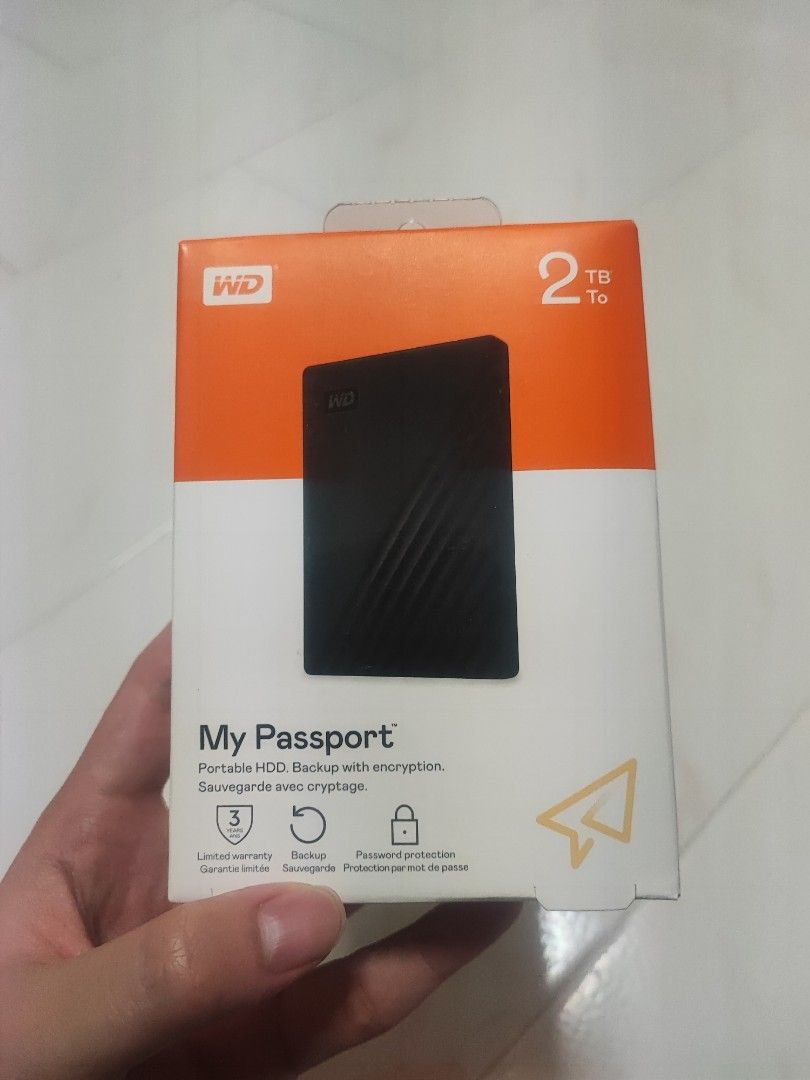 WD My Passports, Computers & Tech, Parts & Accessories, Hard Disks