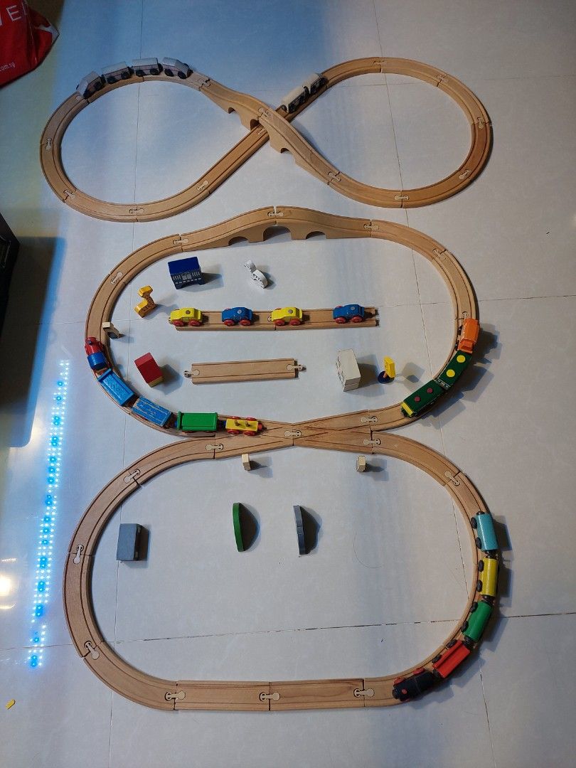 Ikea wooden train track layouts outlet