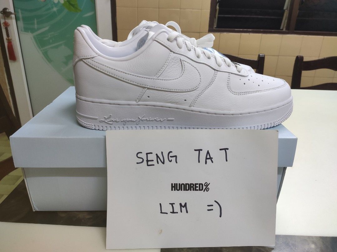WTS NIKE NOCTA X AIR FORCE 1 LOW CERTIFIED LOVER BOY Men s