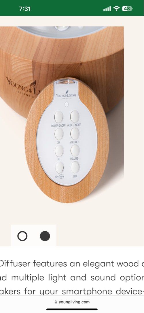 Young Living Diffuser set, TV & Home Appliances, Air Purifiers