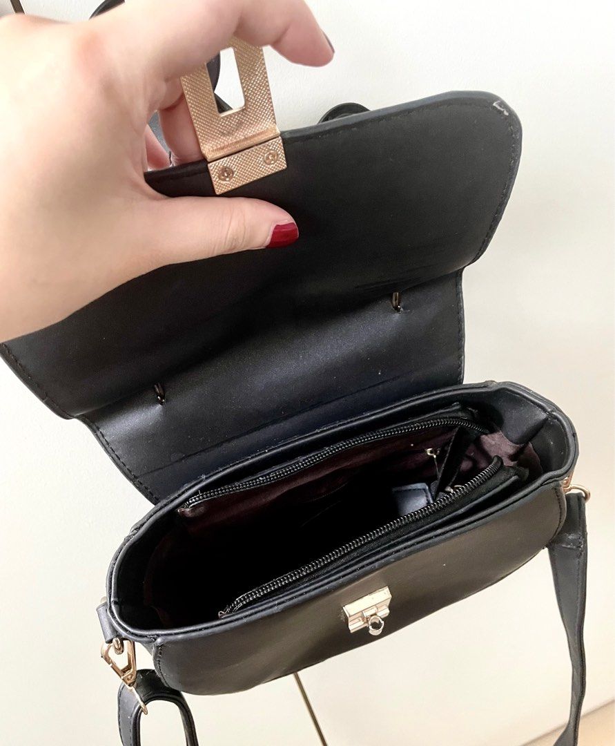 Zalora Black Crossbody Bag Women s Fashion Bags Wallets Cross