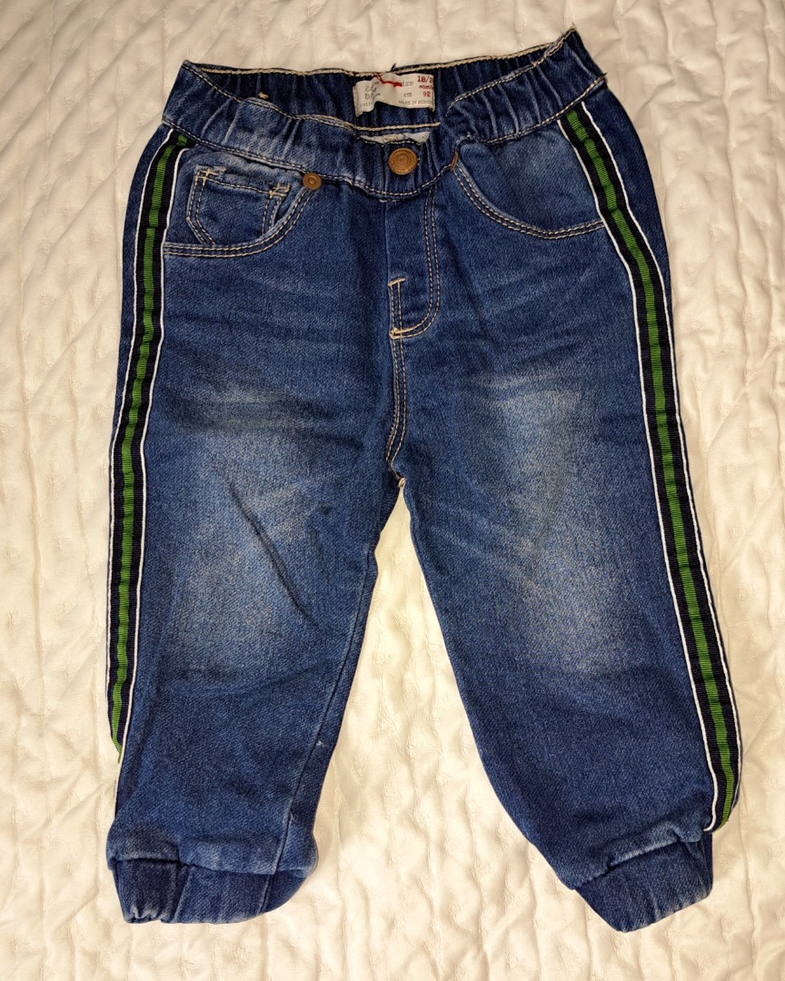 Zara Baby Blue Jeans for 18 mos, Babies & Kids, Babies & Kids Fashion on Carousell