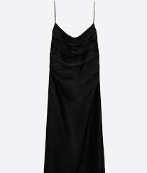 bodycon dresses for women black Women’s Dress Long Sleeve Midi Ruched leather pencil skirt Size:Us 14 The Teddy Dress by